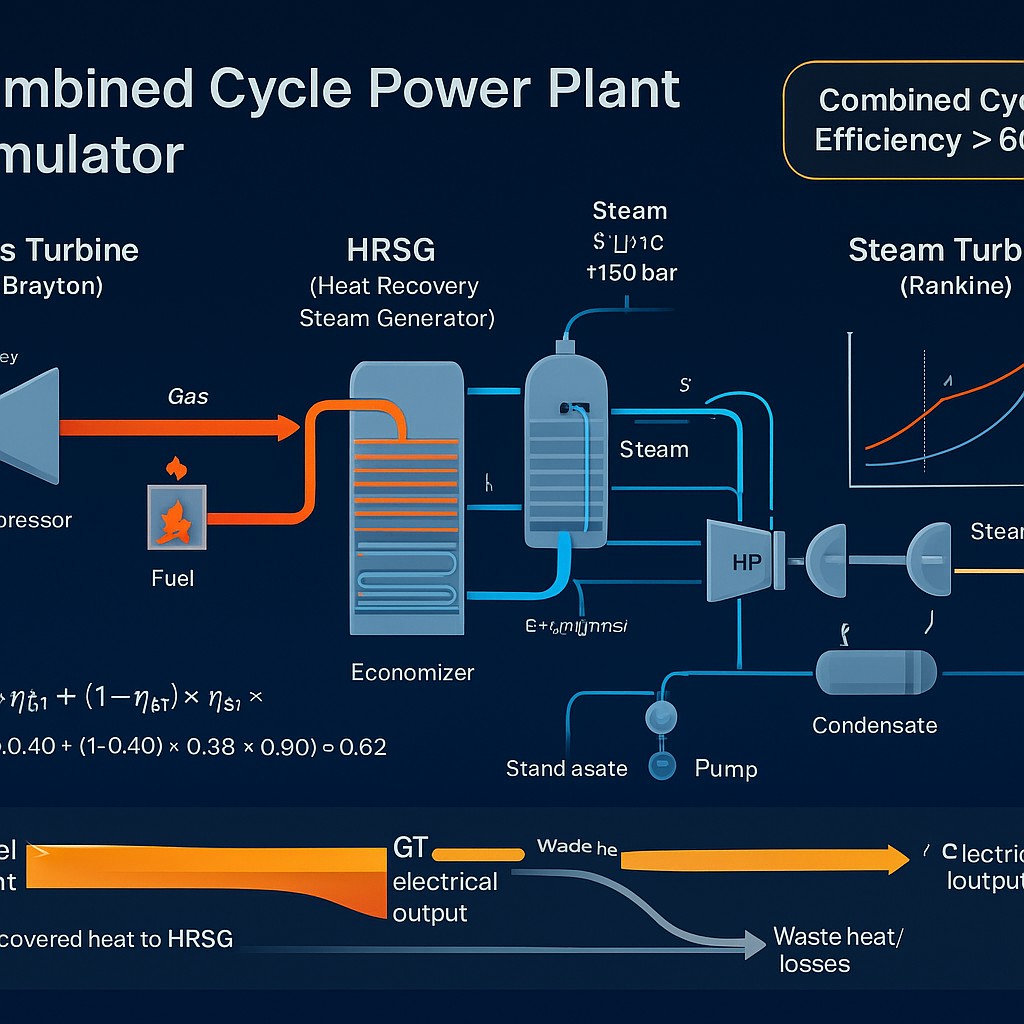 Combined Cycle Power Plant Simulator